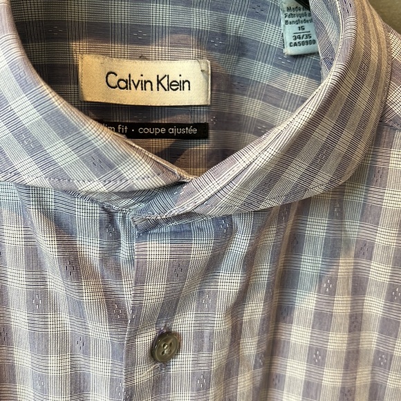 Calvin Klein Slim Fit Dress Shirt - Picture 2 of 2